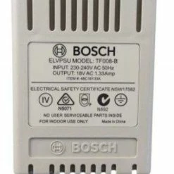 Bosch Power Supply Transformer 18VAC 1.33amp 3 Wire, TF008-B