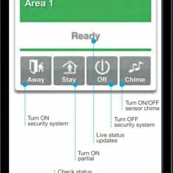 Hills Comnav - Alarm Remotes Access Module From Mobile App, S2096A -Security Accessories -Detectors and Brackets Shop commnav app2 600x1290