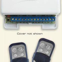 Stand Alone 4 X Relay Receiver, 2 X Remotes Kit
