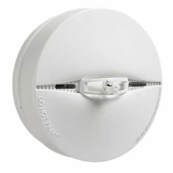 DSC Wireless PowerG Photoelectric Smoke And Built-in Heat Detector, 85dB Alarm Buzzer -Security Accessories -Detectors and Brackets Shop pg4916 r 1 600x658