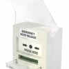 Emergency Door Release White Breakglass Resettable, CP32W